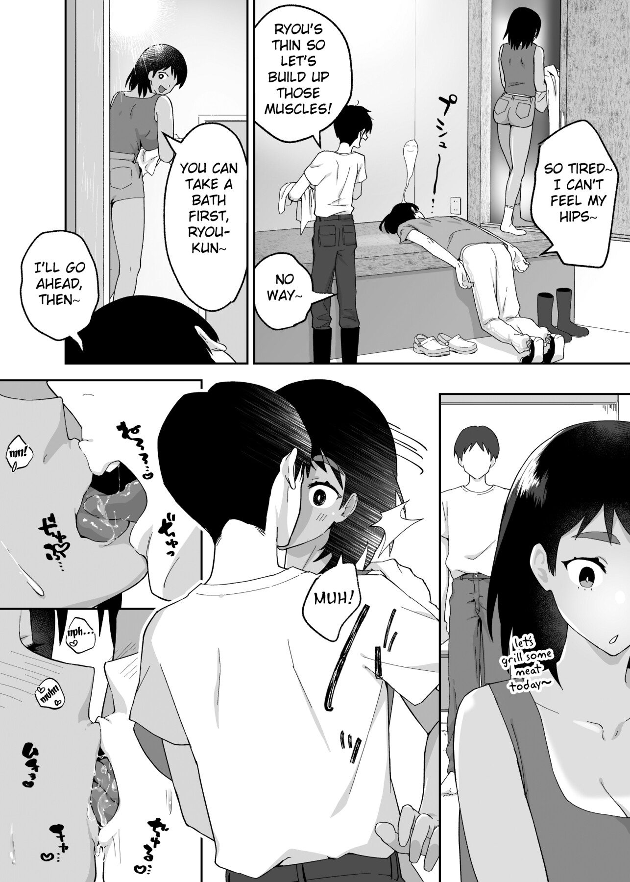 Hentai Manga Comic-My mother fell for my friend 2-Read-33